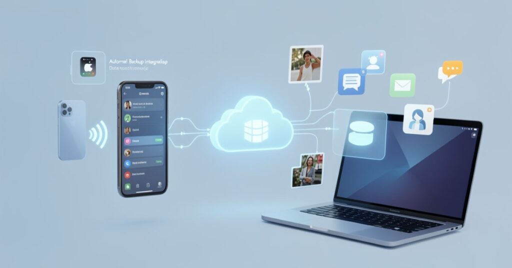 Automatic backup integration