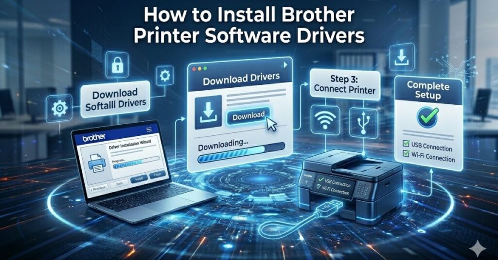 How to Install Brother Printer Software Drivers