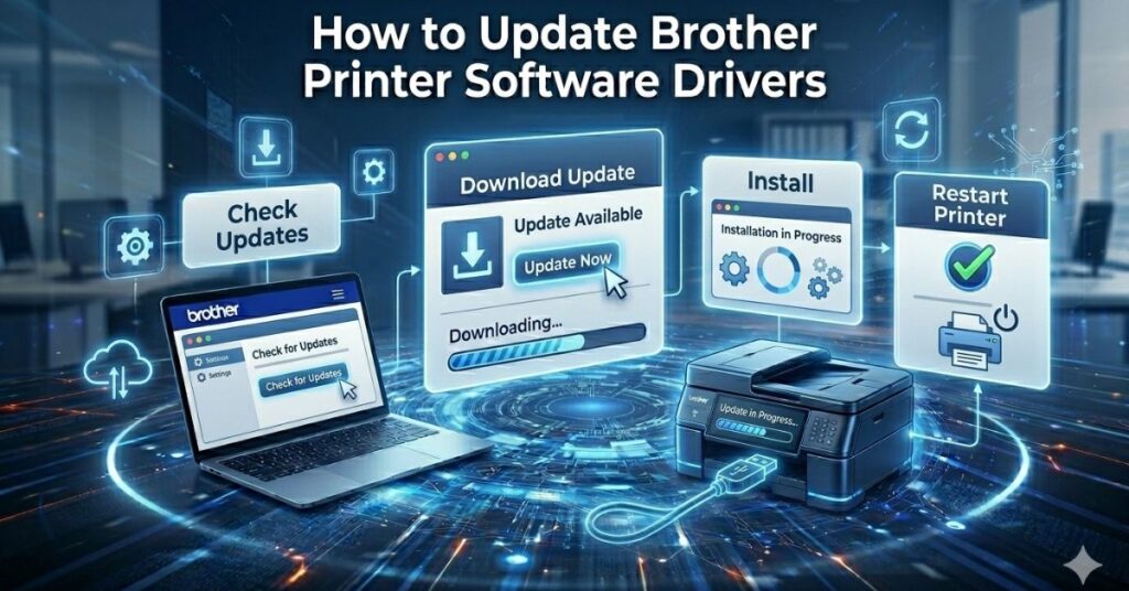 How to Update Brother Printer  Drivers