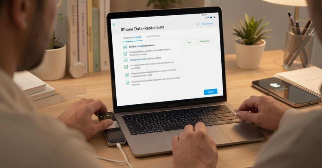 Types of iPhone data restore software