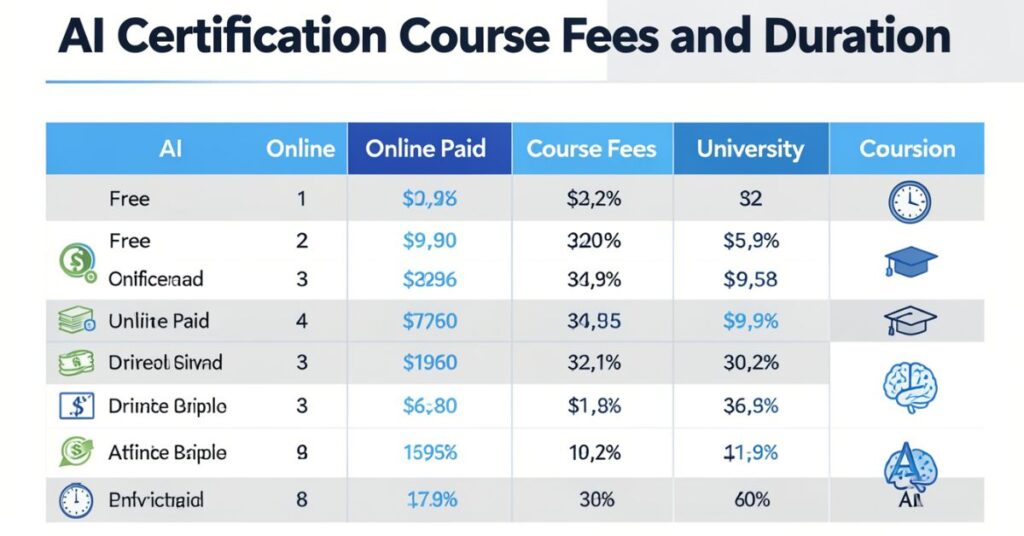 Fees and Duration