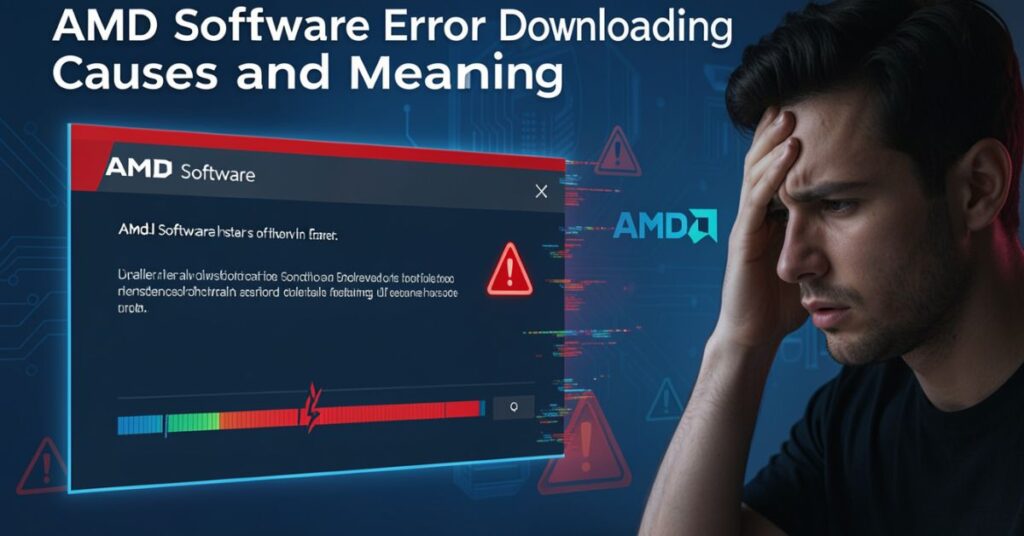 AMD Software Error Downloading Causes and Meaning