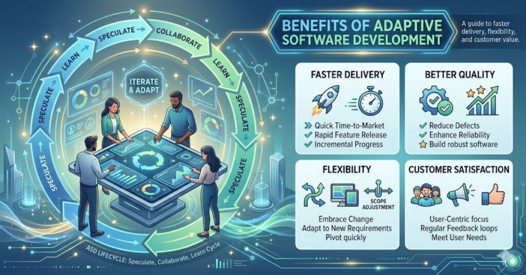 Benefits of Adaptive Software Development