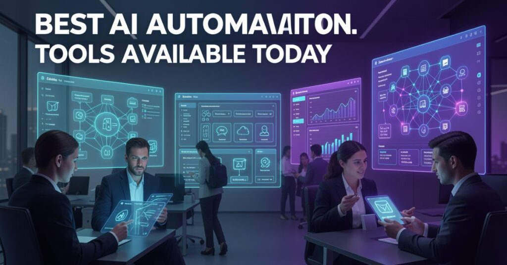 Best AI Automation Tools Available Today