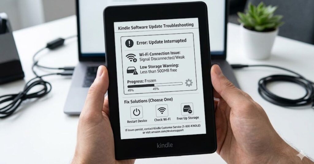 Common problems in Kindle features and fixes
