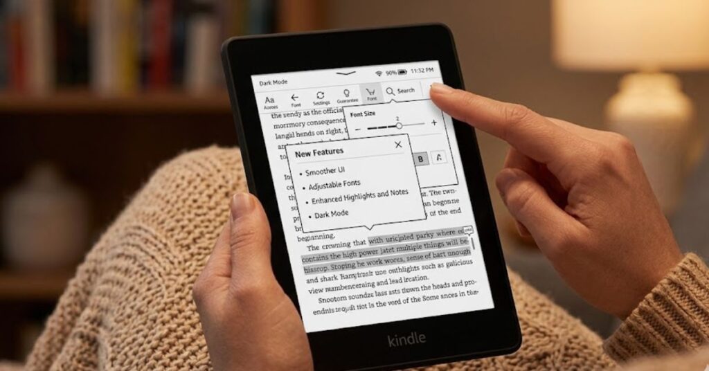 How Kindle features improve the reading experience