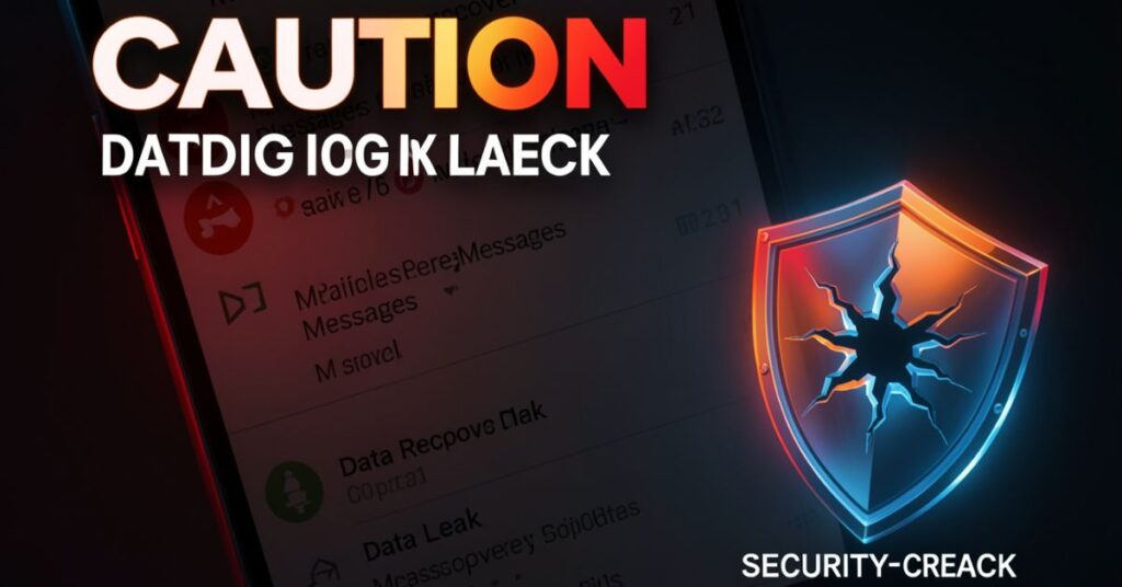 Risks of Android Deleted Text 