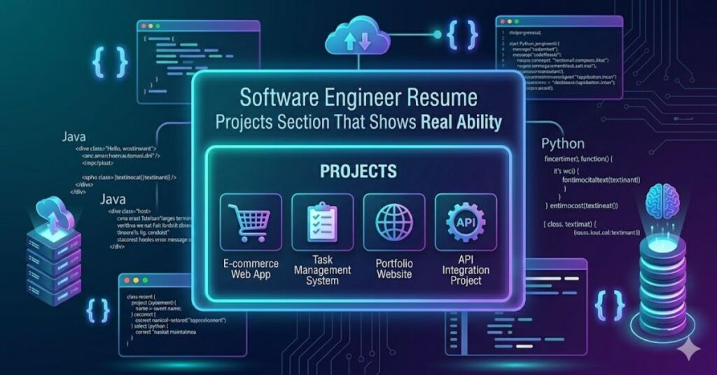 Resume Projects Section That Shows Real Ability