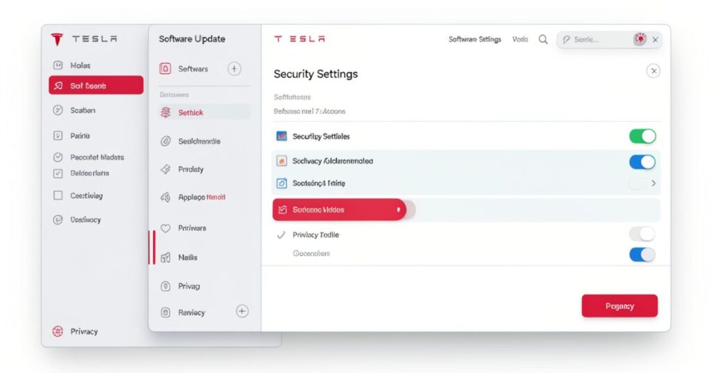 Tesla Software Security and Privacy Features