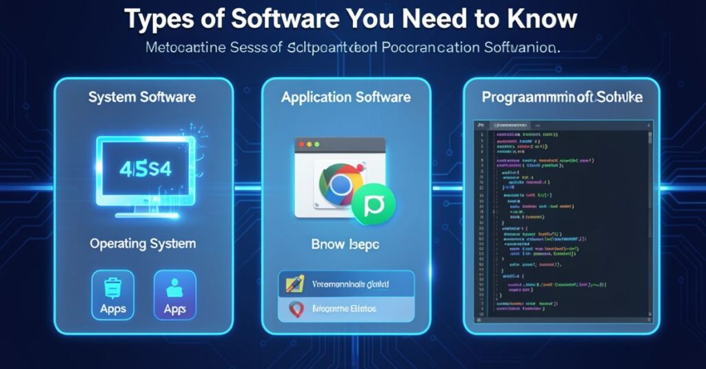 Types of Software You Need to Know