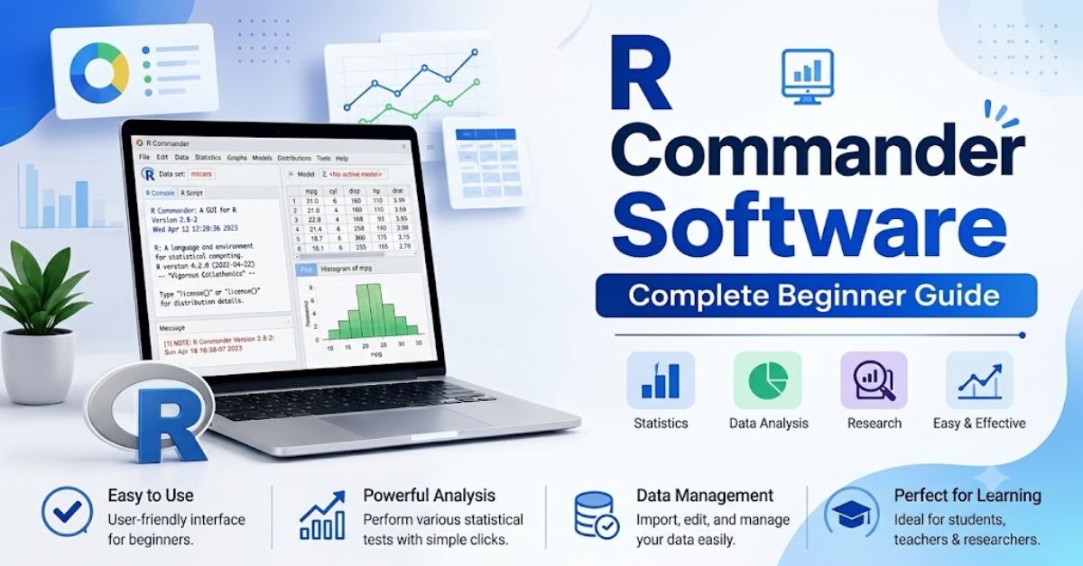 R Commander Software| Complete Beginner Guide
