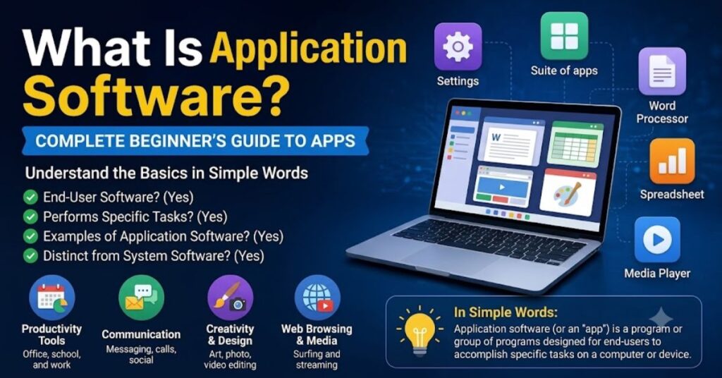 What Is Application Software?