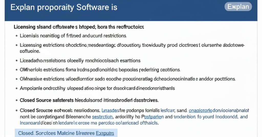 What Is Proprietary