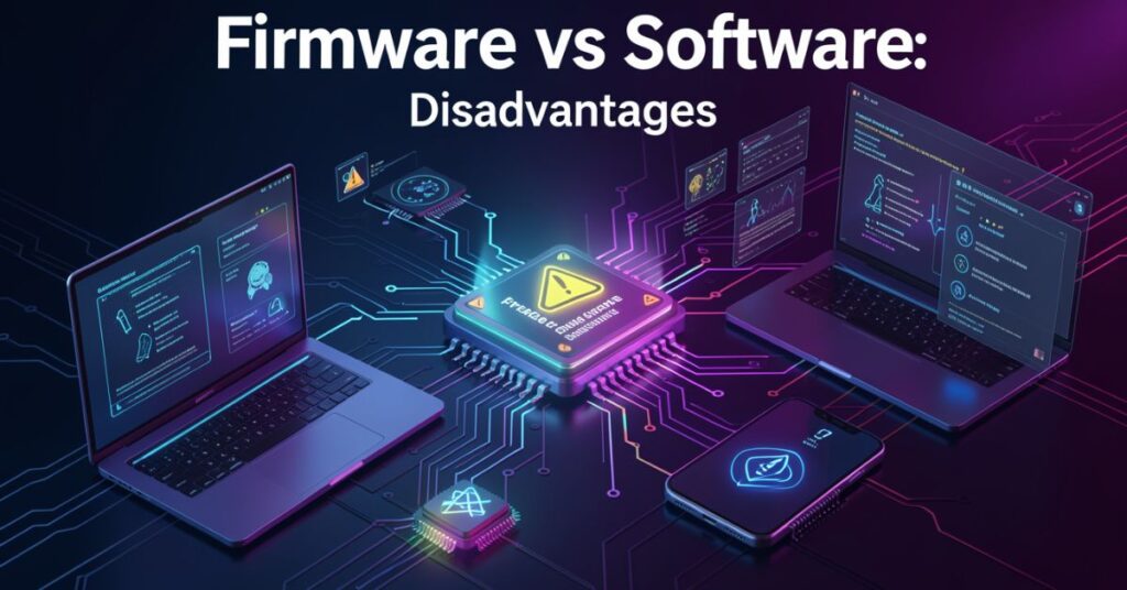 Firmware vs Software: Disadvantages