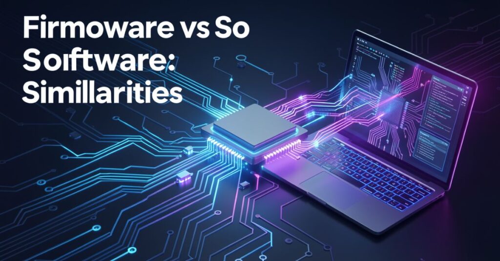 Firmware vs Software: Similarities