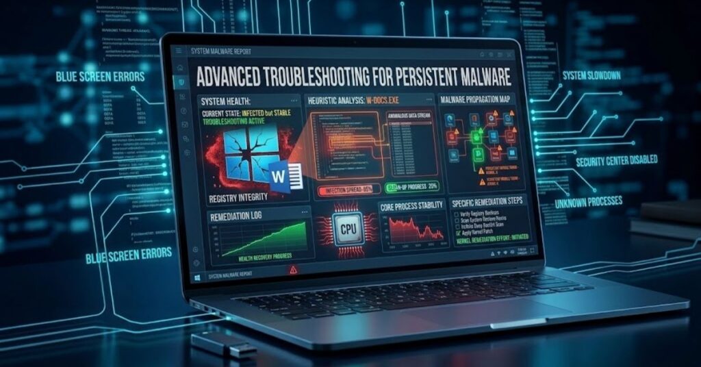 Advanced Troubleshooting for Persistent Malware
