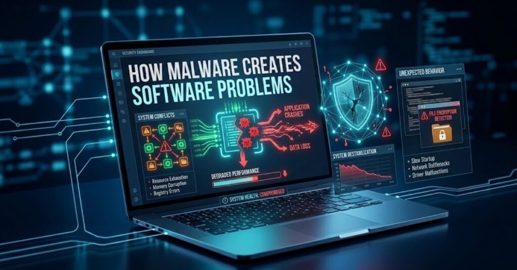 How Malware Creates Software Problems
