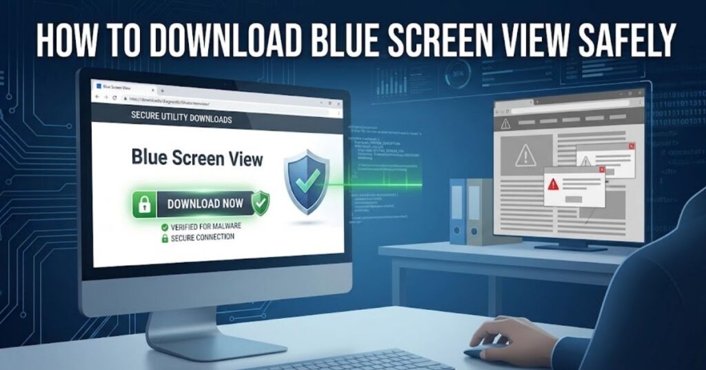 How to Download Blue Screen View Safely