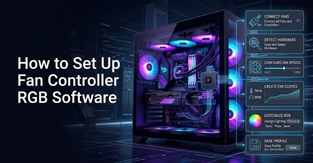How to Set Up Fan Controller RGB Software