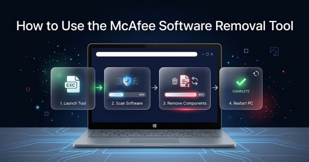 How to Use the McAfee Software Removal Tool