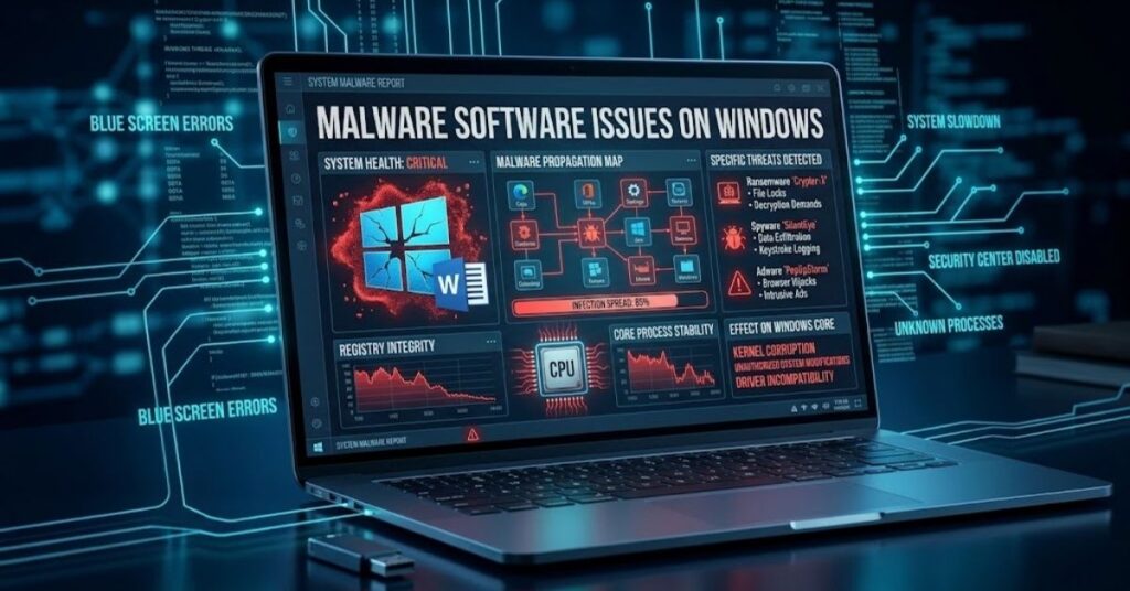 Malware Software Issues on Windows