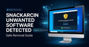 Snackarcin Unwanted Software Detected: Safe Removal Guide