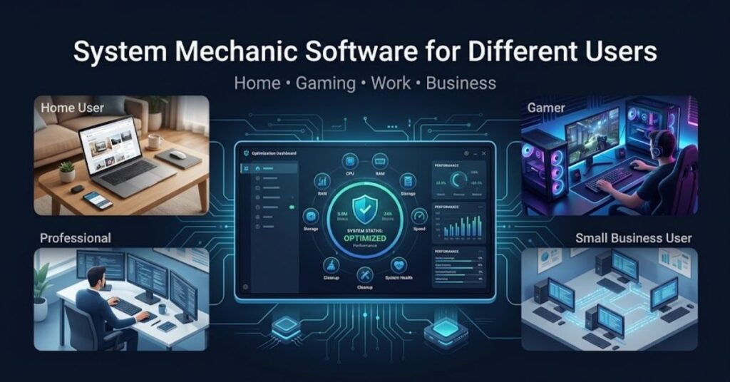 System Mechanic Software for Different Users