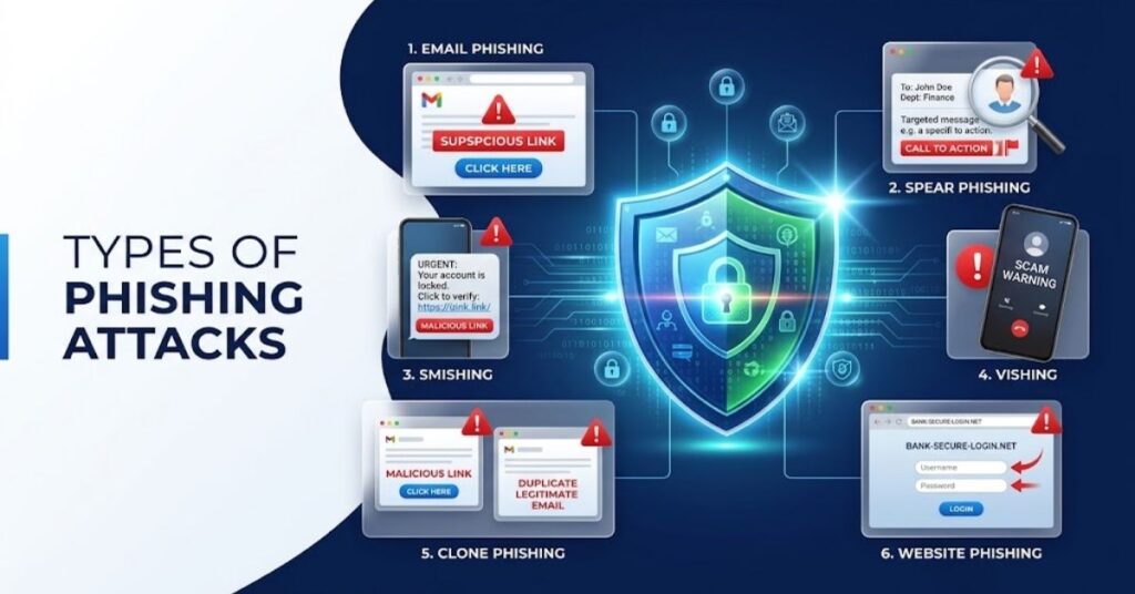 Types of Phishing Attacks