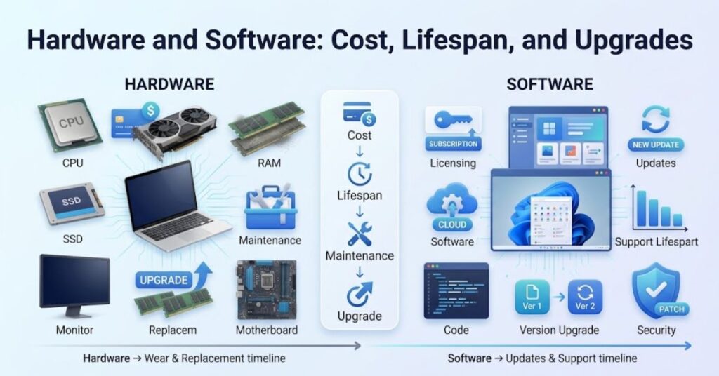 Hardware and Software: Cost, Lifespan, and Upgrades