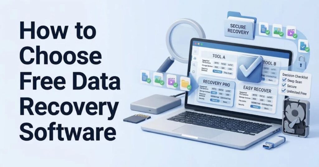 How to Choose Free Data Recovery Software