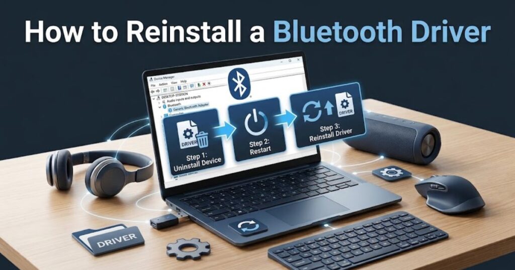 How to Reinstall a Bluetooth Driver