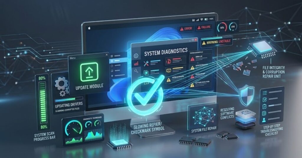 How to Troubleshoot System Glitch Software Issues
