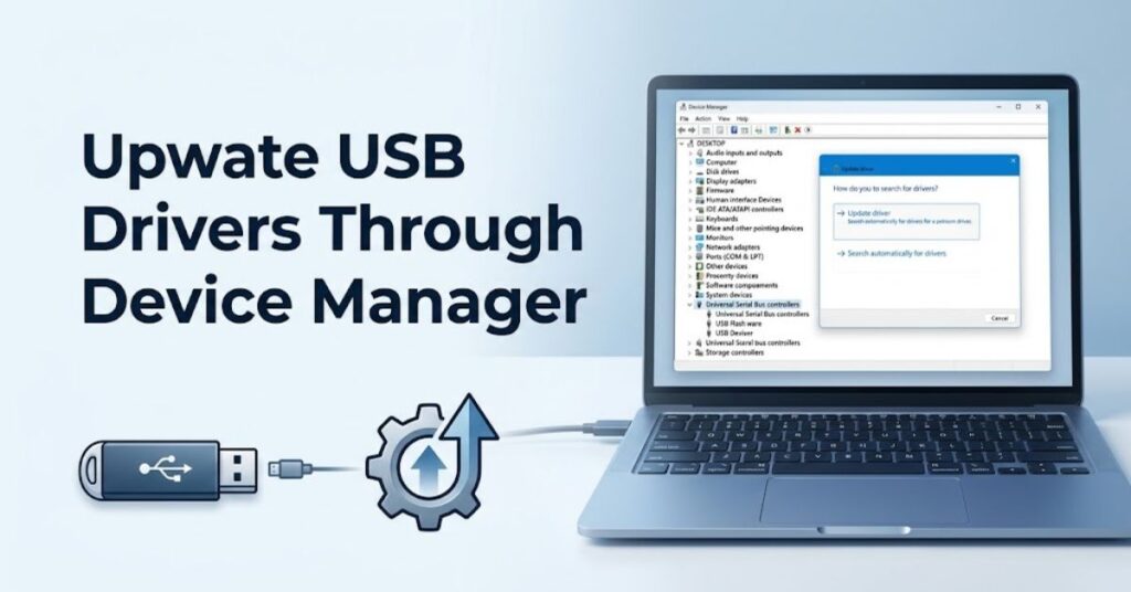 How to Update USB Drivers Through Device Manager