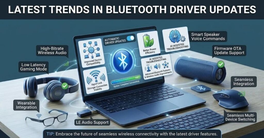 Latest Trends in Bluetooth Driver Updates