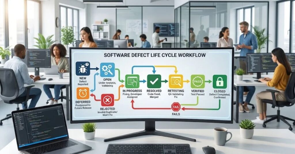 Software Defect Life Cycle Workflow