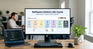 Software Defect Life Cycle: Complete Guide for Beginners Quick Answer The Software Defect Life Cycle (SDLC) is the process a software defect follows from discovery to closure. It helps QA testers and developers identify, report, assign, fix, retest, and verify software defects. Common stages include New, Assigned, Open, Fixed, Retest, Verified, and Closed. A structured defect life cycle helps teams track bugs, improve software quality, reduce risks, and deliver reliable applications. Author Information Author: Gulnaz Malik Role: Founder, Publisher & Technology Content Specialist Experience: 5+ Years in Technology, AI, Software & Digital Innovation Content Review: All content follows Google's EEAT principles and aims to provide accurate, practical information using trusted technology sources, official documentation, and software testing knowledge. Introduction Software applications rarely work perfectly on the first attempt. Even experienced developers can introduce errors while writing code, integrating features, or updating existing systems. A small defect can create a major problem for users. For example, a payment application might calculate the wrong total, or a login page might reject valid passwords. These problems can affect customer trust, business operations, and software security. This is where the Software Defect Life Cycle becomes important. It gives QA testers, developers, and project managers a structured way to manage defects from discovery to resolution. Instead of fixing bugs randomly, teams follow a clear process. They record each defect, assign responsibility, track progress, test the correction, and confirm the final result. This guide explains the software defect life cycle in simple English. You will learn its stages, status flow, real-world examples, severity levels, best practices, common mistakes, and the role of modern testing tools. Whether you are a beginner in software testing or an experienced QA professional, understanding this process can help you manage defects more effectively. Table of Contents What Is the Software Defect Life Cycle? Why Is the Software Defect Life Cycle Important? Stages of the Software Defect Life Cycle Software Defect Life Cycle Workflow Real-World Software Defect Life Cycle Example Defect Life Cycle vs. Bug Life Cycle Defect Severity vs. Priority Common Defect Statuses in Testing Popular Defect Tracking Tools Best Practices for Defect Management Common Mistakes in the Defect Life Cycle Latest Trends in Software Defect Management Key Takeaways Conclusion FAQs What Is the Software Defect Life Cycle? The Software Defect Life Cycle is a structured process that describes how a software defect moves through different stages during testing and development. A defect occurs when an application does not behave according to its requirements, specifications, or expected results. For example, imagine an online shopping website that charges a customer twice for one order. A tester identifies the problem and reports it to the development team. The team investigates the issue, identifies the cause, fixes the code, and sends the application back for testing. The QA tester then checks whether the correction works. If the issue no longer occurs, the team can close the defect. This entire journey represents the software defect life cycle. The process may vary between organizations. Some teams use simple workflows, while others include additional statuses for review, rejection, or deferred fixes. The main goal remains the same: Track every defect until the team reaches a documented decision about its resolution. It is also important to understand that a defect does not always mean a coding mistake. A problem can originate from unclear requirements, incorrect configurations, integration failures, or design issues. For a broader understanding of how software interacts with computer systems, explore TechCrebia's difference between software and hardware guide. Why Is the Software Defect Life Cycle Important? A structured defect life cycle helps software teams maintain control over testing problems. Without a clear process, testers might report the same issue multiple times. Developers might overlook important defects, and managers might struggle to understand the application's actual quality. A well-managed workflow reduces these problems. Here are the main benefits: Better defect tracking: Teams can identify the current status of every reported issue. Clear ownership: Each defect has an assigned person or team responsible for the next action. Faster resolution: Developers receive useful information that helps them investigate problems. Improved communication: Testers, developers, and project managers share a common understanding of defect progress. Higher software quality: Retesting helps teams confirm whether a fix solves the reported problem. Reduced business risk: Teams can identify serious defects before releasing software. Useful reporting: Defect data helps managers understand recurring problems and testing progress. Consider a banking application with 50 reported defects. Without a tracking process, the team may struggle to identify which problems affect payments or account access. A structured defect life cycle helps the team identify critical issues, assign owners, and track each correction. It also supports better decision-making during release planning. A team can review unresolved defects, evaluate their impact, and decide whether the application meets its release requirements. Stages of the Software Defect Life Cycle The software defect life cycle usually includes several stages. Each stage represents a specific action or decision during defect management. Different testing teams may use different names for these stages. However, most workflows follow a similar path from defect discovery to final closure. 1. New The New stage begins when a tester discovers a defect and creates a defect report. The tester records the issue in a defect tracking tool, such as Jira or Azure DevOps. A useful defect report includes: A clear defect title. Steps to reproduce the issue. Expected results. Actual results. Environment and software version. Screenshots, logs, or other supporting evidence. Initial severity and priority. For example, a tester discovers that a shopping cart removes products after the user refreshes the page. The tester creates a defect report and sets its initial status to New. At this point, the team has recorded the problem, but no one has confirmed its cause. 2. Assigned During the Assigned stage, the QA lead or project manager assigns the defect to a developer or responsible team. The assignment depends on the affected feature, technical expertise, and project structure. For example, a payment calculation defect might go to the payment development team. The assigned developer reviews the report and decides whether they need more information. Clear ownership prevents defects from remaining unnoticed in a shared queue. 3. Open The Open stage means the responsible developer has accepted the defect for investigation. The developer reviews the reproduction steps, examines the code, and attempts to identify the root cause. Some teams combine Assigned and Open into one status. Others track them separately to show when a developer begins active investigation. During this stage, the developer may: Reproduce the issue. Review application logs. Inspect relevant code. Check recent changes. Identify the root cause. Decide how to correct the problem. If the developer cannot reproduce the defect, they may request more information from the tester. 4. Fixed The Fixed stage begins when the developer implements a correction and submits it for testing. The developer may update the code, change a configuration, or correct a faulty condition. For example, a developer fixes a shopping cart issue by correcting the code that stores cart information. However, a Fixed status does not mean the defect has been fully resolved from the QA perspective. The tester must still verify the correction. A code change can introduce another problem or fail to address the original issue. Therefore, teams should avoid closing defects immediately after development finishes. 5. Retest During Retest, the QA tester checks the application again to determine whether the developer's correction works. The tester follows the original reproduction steps and compares the actual result with the expected result. If the application now behaves correctly, the tester can move the defect toward verification or closure. If the problem still exists, the tester can reopen the defect and return it to the development team. For example, the tester refreshes the shopping cart several times and confirms that all selected products remain available. Retesting verifies the specific correction. It does not automatically prove that the fix does not affect other application features. 6. Verified The Verified stage indicates that the QA tester has confirmed the reported defect no longer occurs under the tested conditions. The tester records the test results and any relevant evidence. Depending on the team's workflow, the tester may also perform regression testing on related features. For example, after fixing a payment defect, the tester might verify the corrected payment flow and check whether refunds or order totals still work correctly. Verification gives the team evidence that the correction meets the expected behavior. 7. Closed The Closed stage marks the end of the defect's current life cycle. The QA tester or authorized team member closes the defect after confirming that the correction meets the acceptance criteria. The defect record remains available for future reference, reporting, and audits. A closed defect should contain enough information for another team member to understand what happened and how the team resolved it. Some teams close defects directly after successful retesting. Others require a separate Verified status before closure. 8. Reopened Reopened is an important status that can occur when a previously fixed or closed defect appears again. A tester may reopen a defect if the original issue still exists, the correction works only under certain conditions, or a later code change reintroduces the problem. For example, a developer fixes a login defect, but the tester discovers that users can still encounter the same issue on mobile devices. The tester reopens the defect and provides the additional evidence. The developer then investigates the problem again. Reopened defects usually return to an active development status, such as Open or Assigned. Software Defect Life Cycle Workflow The software defect life cycle follows a sequence of status changes. However, the workflow is not always a straight line. A defect can return to development if retesting fails. A team can also reject a report or defer a correction until a future release. The following workflow shows a common approach: New → Assigned → Open → Fixed → Retest → Verified → Closed If the correction fails, the workflow may follow this path: Retest → Reopened → Assigned/Open → Fixed → Retest The team repeats the necessary steps until it verifies the correction or reaches another documented decision. Common Defect Workflow Decisions Defect rejected: The team determines that the report does not represent a valid defect, perhaps because the application behaves according to its requirements. Duplicate: The team identifies an existing report for the same underlying issue and links the new report to it. Deferred: The team postpones the correction to a future release because of scheduling, risk, or business priorities. Cannot reproduce: The team cannot reproduce the reported behavior with the available information. Not a bug: The team confirms that the observed behavior matches the approved requirements. These decisions help prevent teams from treating every report as a confirmed coding defect. A good defect workflow also defines who can change each status. This keeps the process consistent and reduces confusion between QA and development teams. Real-World Software Defect Life Cycle Example Consider a food delivery application that allows customers to place orders online. A customer selects two meals, completes payment, and receives an order confirmation. However, the application records only one meal in the restaurant's order system. This issue can affect customer satisfaction, restaurant operations, and revenue. The QA team can manage the defect through the following process. Stage Action New Tester reports the missing meal issue. Assigned QA lead assigns the defect to the order management developer. Open Developer investigates the order processing logic. Fixed Developer corrects the code responsible for storing order items. Retest Tester places another order with multiple meals. Verified Tester confirms that the application records all selected meals. Closed Tester closes the defect after successful verification. Now imagine the tester still sees the same problem during retesting. The tester reopens the defect and provides updated evidence. The developer investigates the issue again and submits another correction. This example demonstrates why the software defect life cycle needs clear status changes and reliable communication. It also shows why teams should not close defects simply because a developer reports that the code fix is complete. Defect Life Cycle vs. Bug Life Cycle People often use the terms defect life cycle and bug life cycle interchangeably. Both terms generally describe how teams identify, track, investigate, and resolve problems in software. The exact terminology depends on the organization and its testing practices. Aspect Defect Life Cycle Bug Life Cycle Meaning Process for managing reported software defects Process for tracking software bugs Main purpose Control defect reporting, assignment, resolution, and verification Track bug discovery, correction, and closure Typical users QA teams, developers, project managers Testers, developers, support teams Workflow New, Assigned, Open, Fixed, Retest, Closed Often follows similar statuses Practical difference Often used in formal QA processes Often used in general software discussions In most software testing environments, the two terms describe substantially the same workflow. A team should focus more on its actual status definitions than on the label it uses. For more foundational software concepts, TechCrebia's productivity software guide provides additional context about the applications people use to organize and manage their work. Defect Severity vs. Priority Severity and priority help QA teams decide how to handle reported defects. Although these terms often appear together, they measure different things. Severity measures how seriously a defect affects the software. Priority indicates how urgently the team should address it. A defect can have high severity but lower priority in a particular release. A minor visual issue can also receive high priority if it affects an important business deadline. Level Severity Example Priority Example Critical Application exposes sensitive customer data Fix immediately High Payment processing fails for many users Fix before release Medium A major feature works inconsistently Fix in a planned sprint Low Minor visual alignment issue Fix when resources allow These examples illustrate common practices, not universal rules. Each organization should define its own severity and priority criteria. How QA Teams Use Severity and Priority Critical severity: A defect creates a major security, data integrity, or system availability risk. High severity: A key application feature fails, but some users may still have a workaround. Medium severity: A feature has a noticeable problem that does not stop the entire application. Low severity: A defect creates limited inconvenience, such as a small layout issue. Priority depends on business needs, release schedules, affected users, and available workarounds. For example, a spelling mistake on a payment confirmation page might have low technical severity but high business priority before a major product launch. The QA lead and relevant stakeholders should agree on these values rather than relying on assumptions. Common Defect Statuses in Testing A defect tracking tool may include additional statuses beyond the main life cycle stages. These statuses help teams describe unusual situations and manage work more accurately. Status Meaning New A tester has reported the defect. Assigned The team has assigned the defect to an owner. Open The team has accepted the defect for investigation. Fixed The developer has submitted a correction. Retest QA is checking the correction. Verified QA has confirmed the expected result. Closed The team has completed the defect workflow. Reopened The issue requires further investigation. Rejected The team has determined that the report is invalid. Duplicate Another report already covers the same issue. Deferred The team has postponed the correction. Cannot Reproduce The team cannot reproduce the reported behavior. Not every organization uses all these statuses. A small development team may need only five or six statuses. A large enterprise may use a more detailed workflow with additional approval and review steps. The important thing is to define each status clearly and ensure that team members understand when to use it. Popular Defect Tracking Tools Defect tracking tools help teams record issues, assign owners, monitor progress, and maintain a history of testing activity. Many tools also connect defect management with project planning, source control, automated testing, and release management. Here are some widely used options. Tool Common Use Jira Defect tracking, issue management, and Agile workflows Azure DevOps Work item tracking, development planning, and testing Bugzilla Open-source bug tracking GitHub Issues Tracking bugs and tasks alongside code repositories YouTrack Issue tracking and project management TestRail Test case management and integration with defect tracking tools The right tool depends on the team's size, budget, workflow, and technical environment. For example, a small development team may use GitHub Issues, while a larger organization may use Jira or Azure DevOps to manage complex workflows. A good defect tracking tool should make it easy to: Create detailed defect reports. Assign defects to the correct team. Track status changes. Attach screenshots and logs. Set severity and priority. Search historical defects. Generate useful reports. Teams should choose tools that support their actual workflow instead of adding unnecessary complexity. Best Practices for Defect Management A consistent defect management process helps QA teams reduce confusion and improve software quality. The following practices can make the software defect life cycle more effective. Write Clear and Reproducible Defect Reports A developer should understand the reported problem without repeatedly asking the tester for basic information. Include exact reproduction steps, expected behavior, actual behavior, and supporting evidence. Avoid vague titles such as "Application not working." Instead, write a specific title such as "Checkout page displays an incorrect total after applying a discount." Specific reports save time and help developers investigate the correct issue. Prioritize Defects Based on Risk Not every defect needs immediate attention. A payment failure, security issue, or data loss problem may require urgent action. A minor visual issue may fit into a later sprint. QA leads should consider business impact, affected users, available workarounds, and release requirements when setting priority. Retest Every Relevant Fix A developer's confirmation does not replace QA verification. Testers should repeat the original steps and confirm that the reported behavior no longer occurs. They should also consider regression testing when the correction could affect related features. Maintain Accurate Defect Records Keep defect reports updated as they move through the workflow. Record important decisions, status changes, test results, and reasons for rejection or deferral. Accurate records help teams avoid duplicate work and understand recurring problems. Use Official Documentation and Testing Standards QA professionals should understand the terminology and testing principles behind defect management. The ISTQB Glossary provides recognized software testing terminology that helps teams use consistent language when discussing defects, testing, and quality assurance. Teams should also document their own workflow rules so that new testers and developers can follow the same process. Track Defect Trends Defect data can reveal weaknesses in requirements, coding practices, testing coverage, or release planning. For example, repeated defects in the same application module may indicate that the team needs stronger code reviews or more focused regression testing. Reviewing these patterns helps teams prevent future defects rather than simply fixing individual problems. For practical examples of software maintenance, TechCrebia's Windows Driver Update guide explains how software updates and troubleshooting can help address device-related issues. Common Mistakes in the Software Defect Life Cycle Even experienced QA teams can make mistakes that slow defect resolution. Recognizing these problems helps teams maintain a reliable workflow. 1. Reporting incomplete defects Missing reproduction steps or unclear expected results can delay investigation. Always provide enough information for another person to reproduce the issue. 2. Assigning incorrect severity A team may overlook a serious defect if it assigns severity based only on how easy the issue is to reproduce. Evaluate the actual impact on users and system behavior. 3. Closing defects without retesting A code change does not prove that the defect has disappeared. Verify the correction before closing the report. 4. Creating duplicate defect reports Before creating a new report, search the tracking tool for similar issues. Link duplicate reports to the original defect when appropriate. 5. Ignoring reopened defects A reopened defect needs further investigation. Teams should not treat it as resolved simply because a previous fix passed one test. 6. Leaving defects without clear ownership Unassigned defects can remain in the backlog for long periods. Every active defect should have a clear owner or responsible team. 7. Tracking activity instead of quality A high number of closed defects does not automatically mean that the application has improved. Teams should also examine defect severity, recurrence, escaped defects, and customer impact. Latest Trends in Software Defect Management Software testing continues to evolve as development teams adopt automation, cloud platforms, and AI-assisted tools. These changes affect how teams identify, prioritize, investigate, and resolve defects. AI-Assisted Defect Detection AI-powered testing tools can analyze test results, logs, and application behavior to help identify suspicious patterns. Some tools can suggest likely causes, group similar defects, or help testers draft defect reports. However, AI-generated findings still require human review. A tool may misinterpret expected behavior or report an issue that does not represent a real defect. Automated Testing and Continuous Integration Modern development teams often run automated tests whenever developers submit code changes. These tests can detect regressions earlier and provide evidence that helps developers investigate failures. When teams connect automated testing with defect tracking tools, they can create or update defect records more efficiently. Automation does not eliminate the need for manual testing. Exploratory testing, usability checks, and complex user scenarios still benefit from human judgment. Shift-Left Testing Shift-left testing means introducing testing activities earlier in the software development process. Teams review requirements, inspect designs, and run tests before defects reach later development stages. This approach can help teams identify misunderstandings early, when corrections may require less effort. Risk-Based Testing Risk-based testing focuses testing effort on areas with the greatest potential impact. For example, a financial application may require more extensive testing of payment processing, authentication, and transaction records than of minor visual details. Risk-based testing helps QA teams use limited time and resources more effectively. Better Integration Across Development Tools Modern testing environments increasingly connect defect tracking with source control, automated builds, test management, and deployment systems. These integrations help teams trace a defect from its original report to the code change and final verification. As these tools evolve, teams will continue to focus on faster feedback, better traceability, and more reliable defect decisions. AI and automation can support this process, but clear reporting, sound testing practices, and human verification remain essential. Key Takeaways The Software Defect Life Cycle tracks defects from discovery to resolution. Common stages include New, Assigned, Open, Fixed, Retest, Verified, and Closed. A defect may return to development when retesting fails. Severity measures impact, while priority indicates urgency. Clear defect reports help developers investigate issues faster. QA teams should verify corrections before closing defects. Defect tracking tools improve communication, ownership, and reporting. AI and automation can support defect detection, but human review remains important. Accurate defect records help teams improve software quality over time. Conclusion The Software Defect Life Cycle plays an important role in software testing and quality assurance. It gives teams a clear process for identifying, reporting, assigning, fixing, retesting, and closing defects. A well-managed defect life cycle improves communication between testers and developers. It also helps teams prioritize important issues, reduce repeated mistakes, and make informed release decisions. For beginners, understanding each defect status provides a strong foundation in software testing. For experienced QA professionals, improving defect reports, tracking workflows, and analyzing defect trends can make the entire development process more efficient. The goal is not simply to close more defects. The goal is to resolve the right problems, verify the corrections, and deliver software that users can trust. (FAQs) 1. What is the Software Defect Life Cycle? The Software Defect Life Cycle is a structured process for tracking a software defect from discovery and reporting to resolution and closure. 2. What are the main stages of the defect life cycle? Common stages include New, Assigned, Open, Fixed, Retest, Verified, and Closed. Some workflows also include Reopened, Rejected, and Deferred. 3. What is the difference between a defect and a failure? A defect is a flaw in software, while a failure occurs when the software behaves incorrectly during execution. 4. Who is responsible for managing the defect life cycle? QA testers, developers, QA leads, and project managers may all participate, depending on their responsibilities and the team's workflow. 5. When should a tester reopen a defect? A tester should reopen a defect when the original problem still exists or returns after a correction. 6. What is the difference between severity and priority? Severity measures the impact of a defect on the software. Priority indicates how urgently the team should address it. 7. Can a defect be closed without fixing it? Yes. Teams may close a report as rejected, duplicate, or otherwise resolved under their workflow rules, but they should document the reason. 8. Which tools help manage software defects? Jira, Azure DevOps, Bugzilla, GitHub Issues, and YouTrack are examples of tools that support defect or issue tracking. 9. Why is defect retesting important? Retesting confirms whether a correction resolves the reported issue. It helps prevent teams from closing defects that still affect the application. 10. Is the defect life cycle the same as the bug life cycle? In most software testing environments, the terms describe essentially the same process, although individual teams may define their workflows differently. 10 SEO Tags Software Defect Life Cycle Defect Life Cycle in Software Testing Bug Life Cycle Software Testing Defect Management QA Testing Defect Tracking Tools Software Quality Assurance Bug Tracking Process Software Testing Life Cycle 5 Internal Linking Suggestions with Anchor Text These are additional internal linking opportunities for future TechCrebia articles. Use each link only where it naturally supports the content. PhysX System Software: Complete Guide — For software compatibility and troubleshooting topics. Samsung J7 Software Update Guide — For software update errors and testing examples. Samsung Galaxy J7 Update Software — For device software maintenance and update testing. Bluetooth Driver Update: Complete Windows Guide — For driver testing and troubleshooting topics. Fan Controller RGB Software: Complete PC Guide — For hardware-software compatibility and testing examples. 2 Authoritative External References ISTQB Glossary — Software testing terminology and recognized QA definitions. Atlassian Jira Documentation — Official documentation for issue tracking, workflows, and defect management. Social Media Title Software Defect Life Cycle: 7 Key Stages Explained
