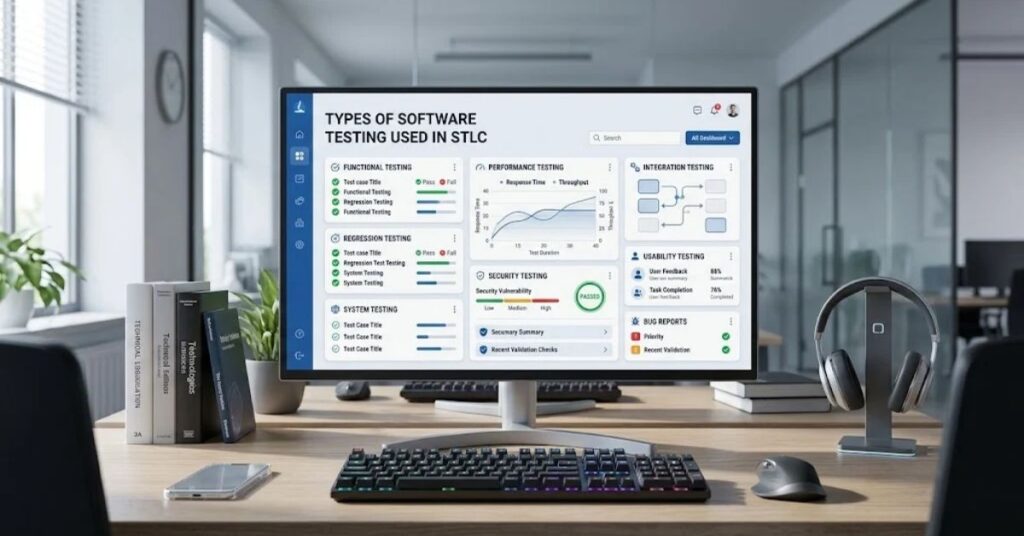 Types of Software Testing Used in STLC