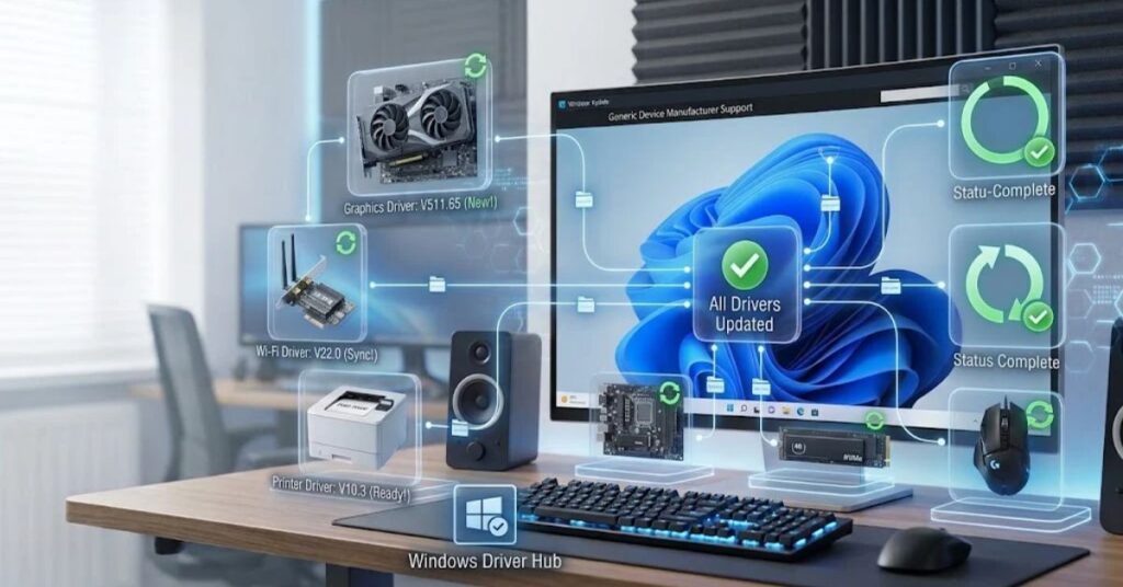 Windows Driver Updates for Different Hardware