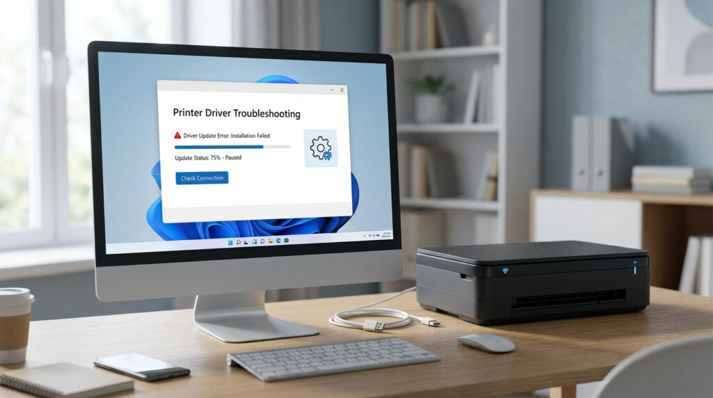 How to Troubleshoot Printer Driver Update Errors